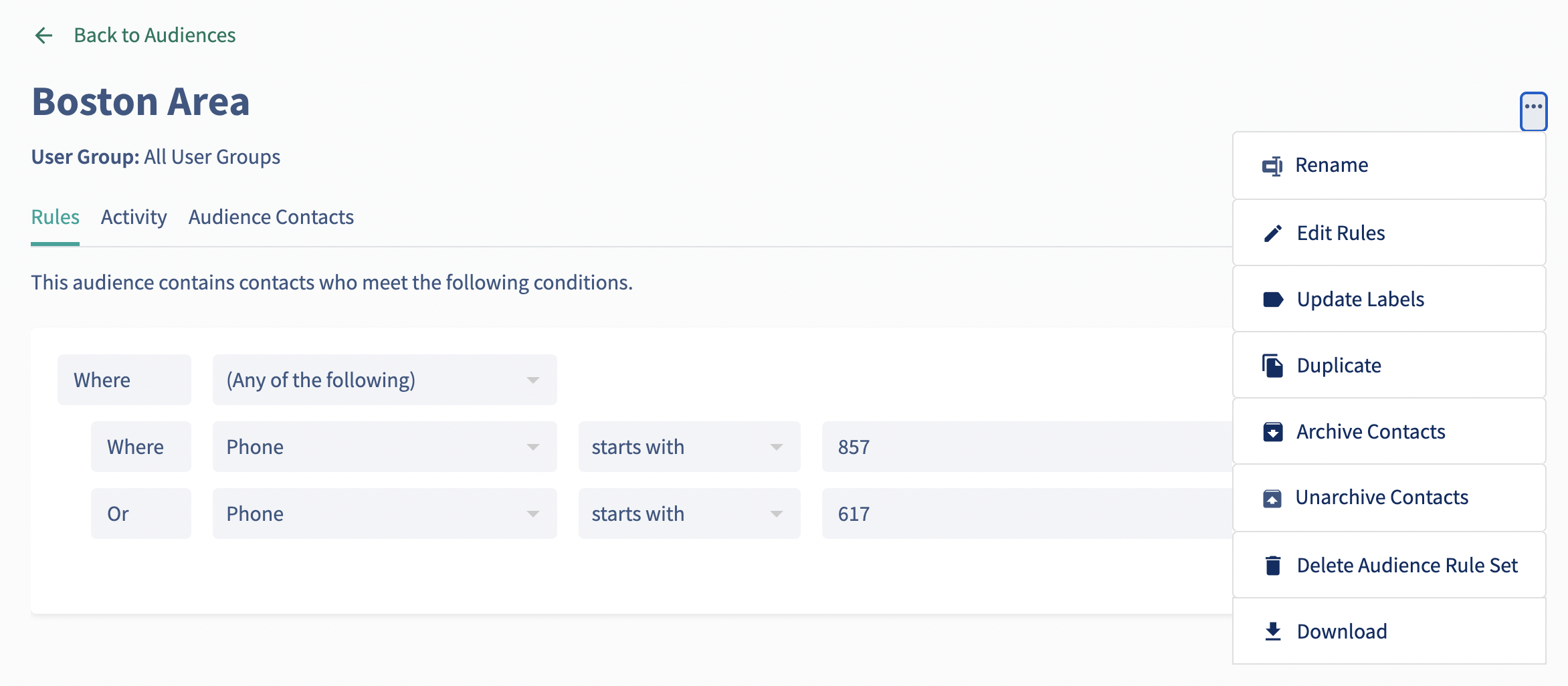 Audience header + menu.png