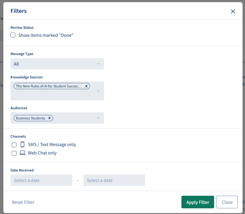 KM Webchat feedback updated filter view.png
